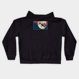 Raven Pop Art 1 Kids Hoodie